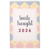 2026 Cute Quote Calendar カレンダー (カバー)