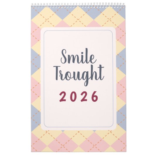 2026 Cute Quote Calendar カレンダー (カバー)
