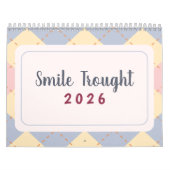 2026 Cute Quote Calendar カレンダー (カバー)