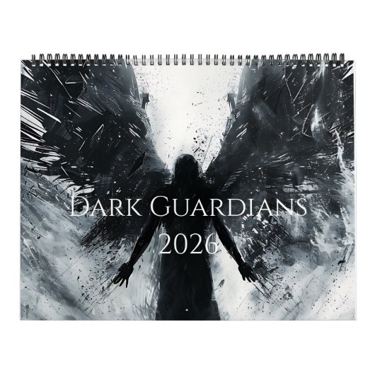 2026 Dark Guardian Calendar カレンダー (カバー)