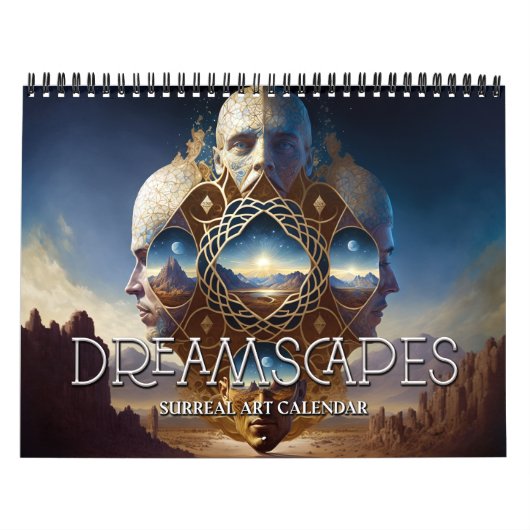 2026 Dreamscapes 1 Surreal Visionary Art Calendar カレンダー (カバー)
