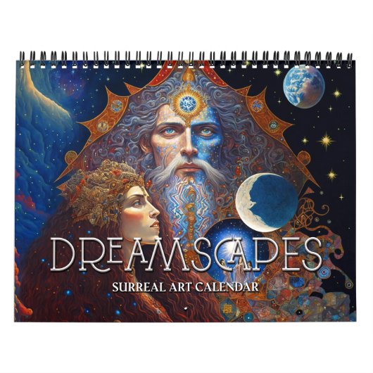 2026 Dreamscapes 2 Surreal Visionary Art Calendar カレンダー (カバー)