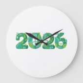 2026 Eco Green Energy Concept  ラージ壁時計 (正面)