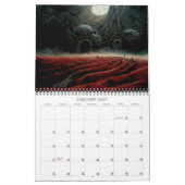 2026 Eldritch Lands 3 Darkファンタジーアートカレンダー カレンダー (1月 2027)