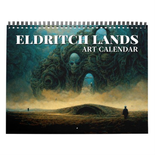 2026 Eldritch Lands 3 Darkファンタジーアートカレンダー カレンダー (カバー)