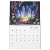2026 Enchanted Celestial Mystic Art Calendar カレンダー (2月 2027)