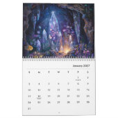 2026 Enchanted Celestial Mystic Art Calendar カレンダー (1月 2027)