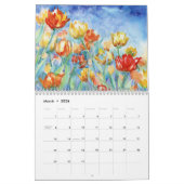 2026 Enchanted Gardens Calendar カレンダー (3月 2026)