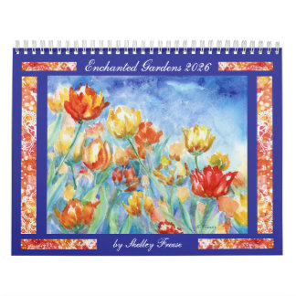 2026 Enchanted Gardens Calendar カレンダー