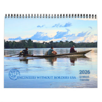 2026 EWB-USA Wall Calendar  カレンダー
