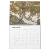 2026 “Eye of the Beholder” Abstract Art Calendar カレンダー (1月 2026)
