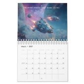 2026 Faith Biblical Verse Space Wall Calendar  カレンダー (3月 2027)