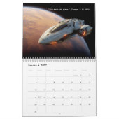 2026 Faith Biblical Verse Space Wall Calendar カレンダー (1月 2027)