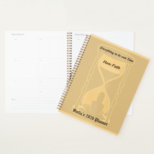 2026 Faith & Divine Timing Planner プランナー手帳 (ディスプレー)