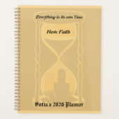 2026 Faith & Divine Timing Planner プランナー手帳 (正面)