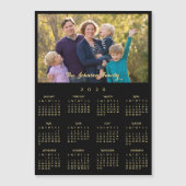 2026 Family Name Photo Calendar Personalized Card (正面)