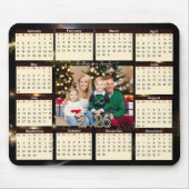  2026 Family photo calendar new year mousepads マウスパッド (正面)