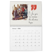 2026 Family Photo Collage Calendar Christmas Gift カレンダー (1月 2026)