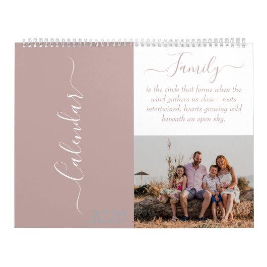 2026 Family Quote Calendar  カレンダー (カバー)