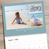 2026 Family Quotes & Funny Sayings Custom Photo カレンダー