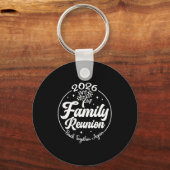 2026 Family Reunion Back Together Again Reunion Ma キーホルダー (正面)