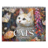 2026 Fantastical Cats 5 Fantasy Art Calendar カレンダー (カバー)