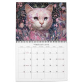 2026 Fantastical Cats 5 Fantasy Art Calendar カレンダー (2月 2026)