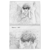 2026 Fantasy Art Calendar カレンダー (2月 2027)