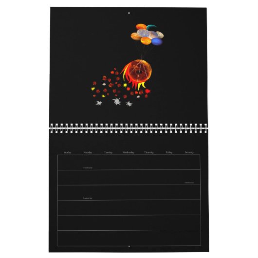 2026 Fantasy One Year Calendar  カレンダー (2月 2026)