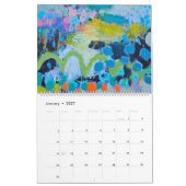 2026 Fields of Flowers Calendar by Betty Franks カレンダー (1月 2027)