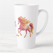 2026 Fiery Horse – Happy Chinese New Year カフェラテマグ (右)