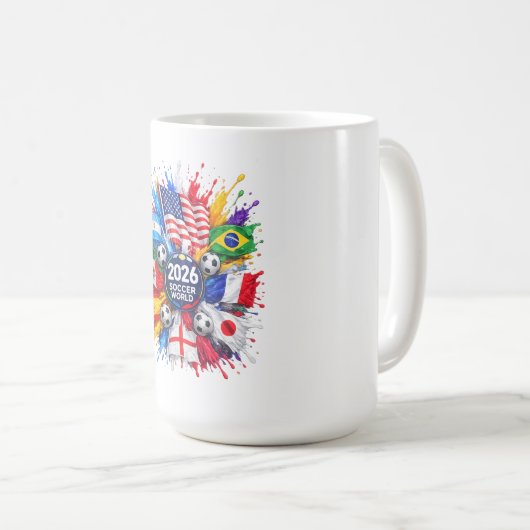 2026 FIFAワールドカップ コーヒーマグカップ (正面右)