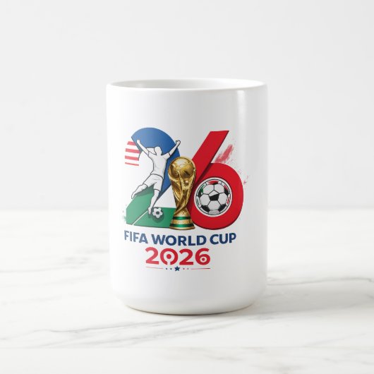 2026 FIFAワールドカップ コーヒーマグカップ (中央)