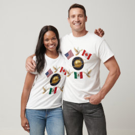 2026 FIFAワールドカップ - 北米2026年世界平和 Tシャツ