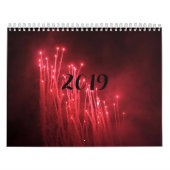 2026 Fireworks Calendar カレンダー (カバー)