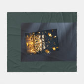 2026 Fleece Blanket - Custom Celebration Throw フリースブランケット (正面(横))