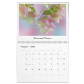 2026 Floral Photography Wall Calendar カレンダー (2月 2026)