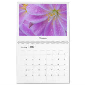 2026 Floral Photography Wall Calendar カレンダー (1月 2026)