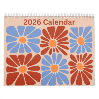 2026 Flower Art Calendar カレンダー