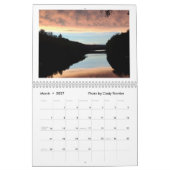2026 Franklin Pierce Lake Calendar カレンダー (3月 2027)