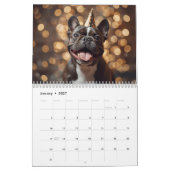 2026 French Bulldog Calendar | 12 Months カレンダー (1月 2027)