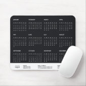 2026 Full Year Calendar Business Logo Promotional マウスパッド (マウス)