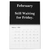 2026 Funny Office – Inbox Humor カレンダー (2月 2026)