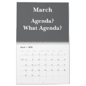 2026 Funny Office Meeting Madness カレンダー (3月 2026)