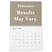 2026 Funny Office Minimalist Humor カレンダー (2月 2026)