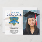 2026 FVHS Graduation Announcement w/ Photo (Light) 案内状 (正面)