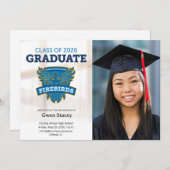 2026 FVHS Graduation Announcement w/ Photo (Light) 案内状 (正面/裏面)