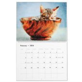 2026 Gorgeous Bengal Cat Owner Lover Gift カレンダー (2月 2026)