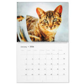 2026 Gorgeous Bengal Cat Owner Lover Gift カレンダー (1月 2026)