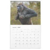 2026 Gorillaカレンダー カレンダー (1月 2027)